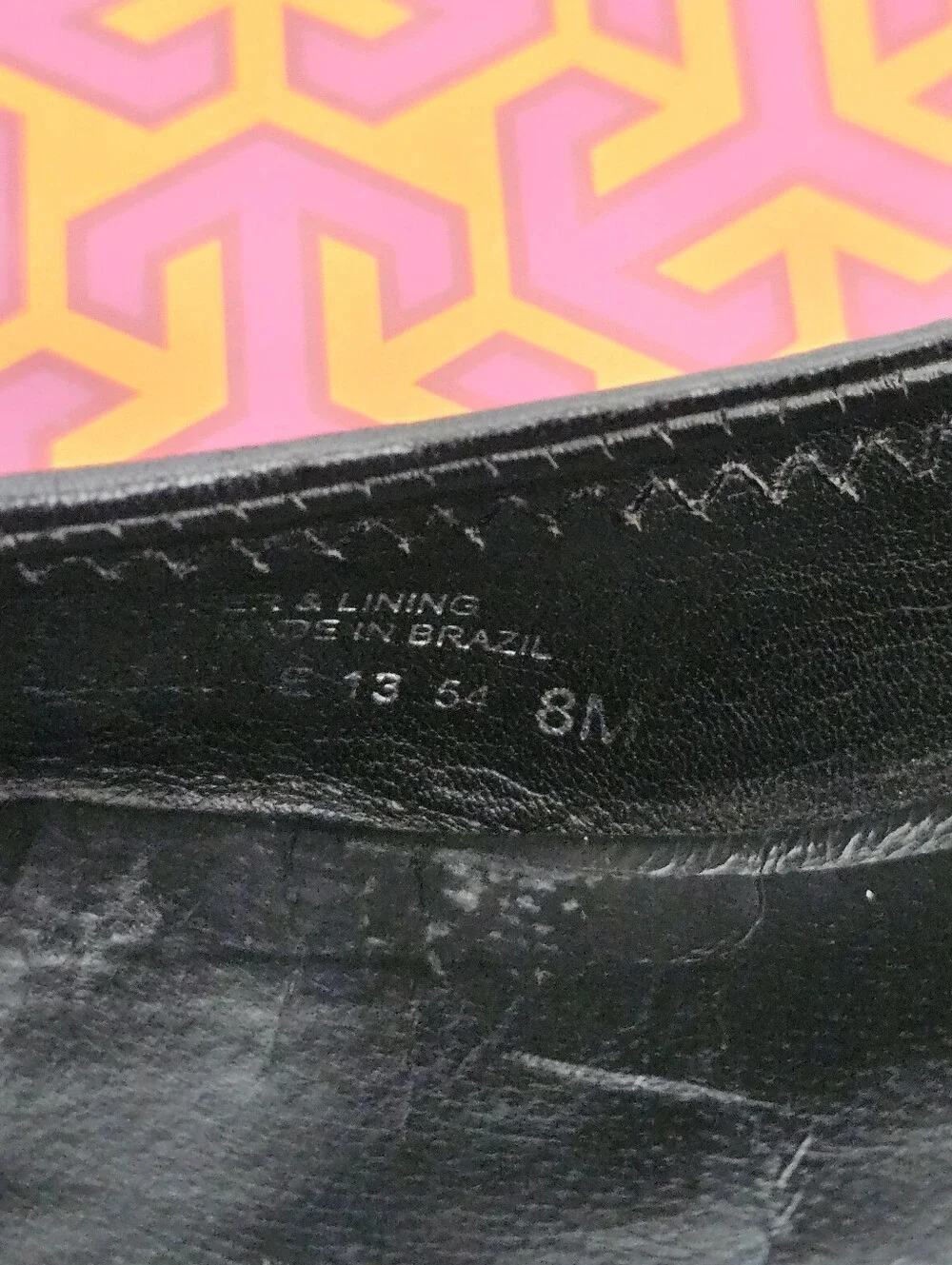 Tory Burch Black Leather Peep-Toe Wedges with Silver Logo Accent